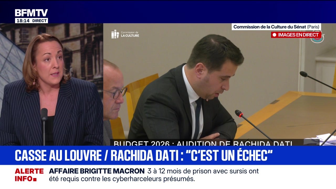 Marschall Truchot : Casse au Louvre/Rachida Dati, "c'est un échec" - 28/10