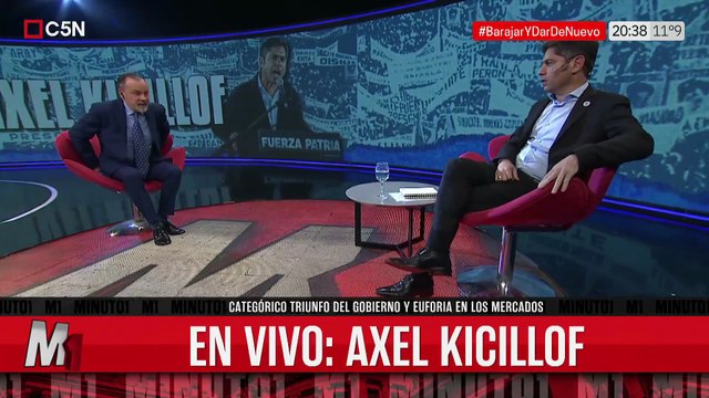 Axel Kicillof: Conservamos los votos de septiembre