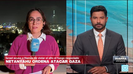 Netanyahu ordena al Ejército israelí lanzar un "poderoso ataque" sobre Gaza
