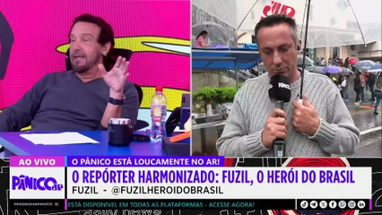 MILAGRE NO PÂNICO! PADRE CLEITON VAI FAZER FUZIL PARAR DE FUMAR?