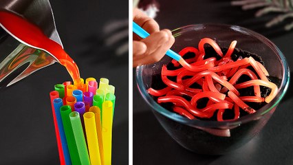 Spooky Halloween decor made from trash 👻♻️💡 #diy #recycle