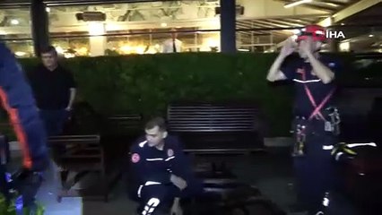 Sığındıkları mağarada mahsur kaldılar: Restoranın bahçesinden film gibi operasyonla kurtarıldılar