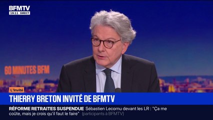 "La France est en train de renoncer", assure Thierry Breton, ancien Commissaire européen au marché intérieur