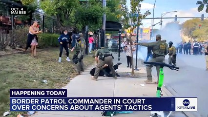 Border Patrol s Gregory Bovino to appear in court over tear gas case