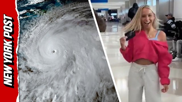 Idiot influencer brags about flying to Jamaica during deadly Hurricane Melissa