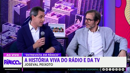 LENDA DO RÁDIO EM PÂNICO! JOSEVAL PEIXOTO FALA TUDO SOBRE JOVEM PAN, PELÉ E COPA DO MUNDO! ÍNTEGRA