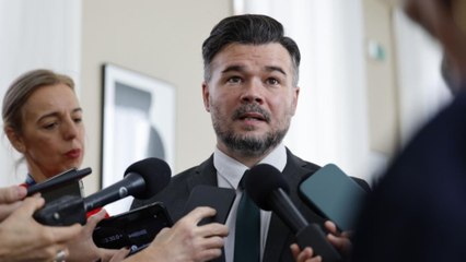 Gabriel Rufián habla de la ruptura de Junts con el PSOE