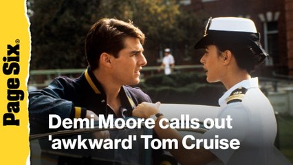Demi Moore calls out 'awkward' Tom Cruise, reveals shocking pregnancy story