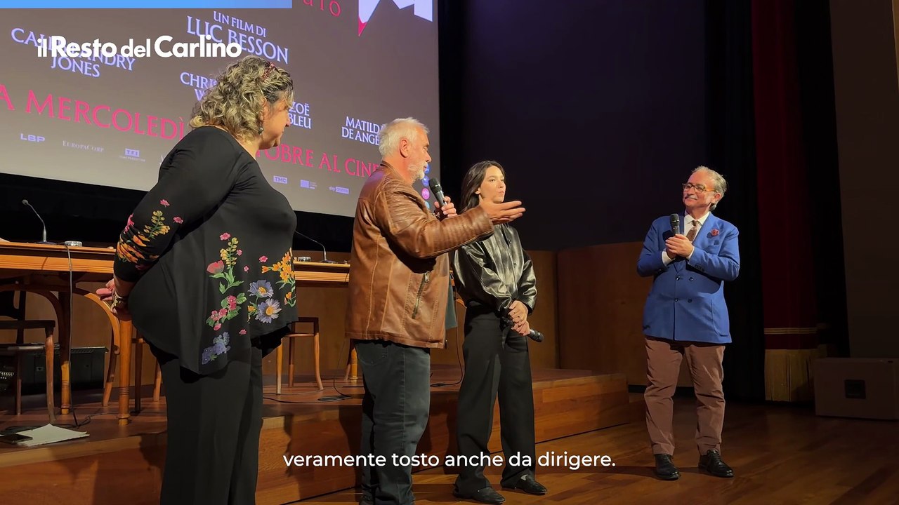 Matilda De Angelis e Luc Besson al Modernissimo: il video