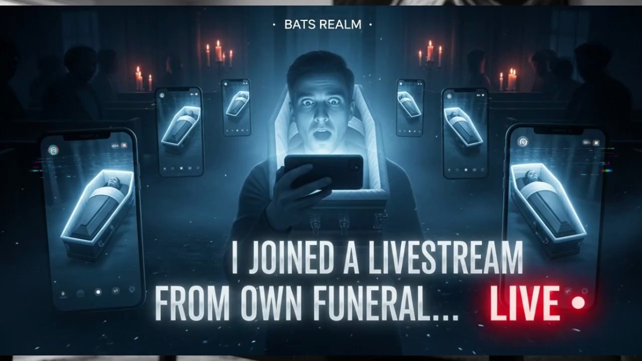 I Joined a Livestream from My Own Funeral #horrorstory #horror #BatsRealm #scarystories