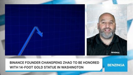 Binance Founder Changpeng Zhao To Be Honored With 14-Foot Gold Statue In Washington