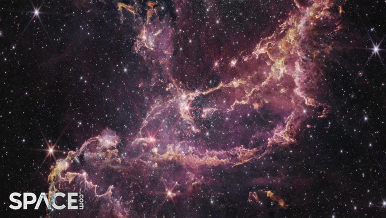 James Webb Space Telescope Captures 4K Dynamic Star-Forming Region