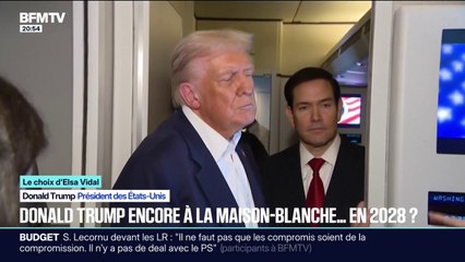 LE CHOIX D'ELSA VIDAL - Donald Trump pense-t-il à la Maison-Blanche en 2028?