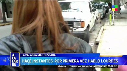 Lowrdez Fernández habló por primera vez ante los medios y sorprendió con los dichos sobre su pareja