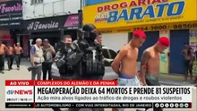Piperno cita conflito em Gaza e na Ucrânia ao analisar número de mortos em operação no RJ