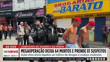 Piperno cita conflito em Gaza e na Ucrânia ao analisar número de mortos em operação no RJ