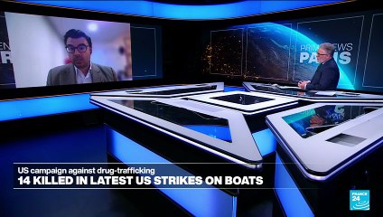 US alleged drug boat strikes 'push a dangerous boundary in international law', analyst says