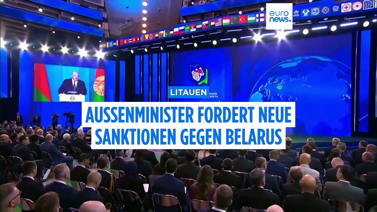 Litauischer Außenminister fordert EU auf, Belarus zu sanktionieren