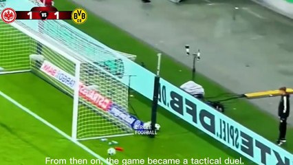 Eintracht Frankfurt 2–4 Borussia Dortmund | DFB-Pokal Highlights & Goal | Knauff & Brandt Goal.!