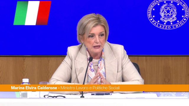Sicurezza sul lavoro, dal Cdm nuovo decreto. Calderone Scelta strategica