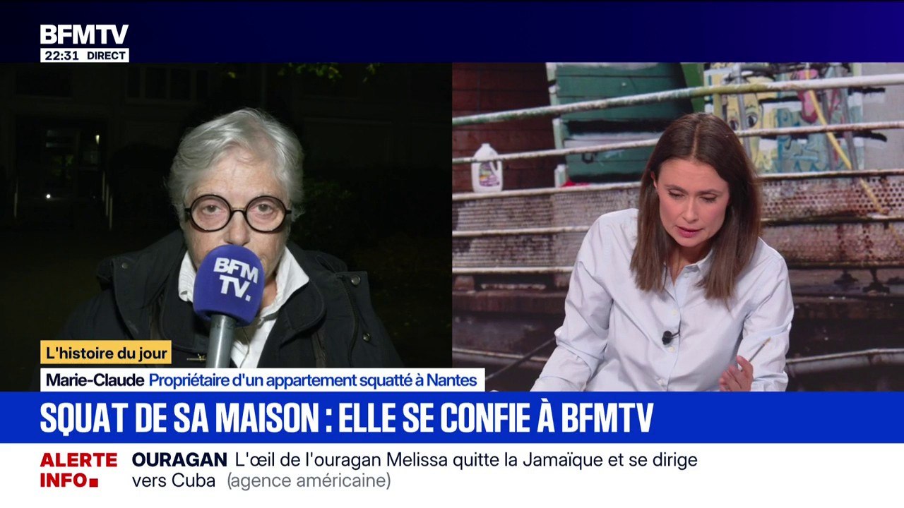 "Le locataire a mis du silicone dans toutes les serrures": déclare Marie-Claude, propriétaire d'un appartement squatté à Nantes