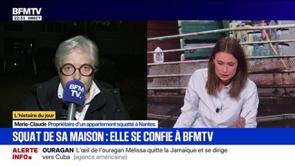 "Le locataire a mis du silicone dans toutes les serrures": déclare Marie-Claude, propriétaire d'un appartement squatté à Nantes