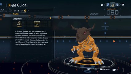 greymon all digivolution/de-digivolution/profile Digimon Story Time Stranger