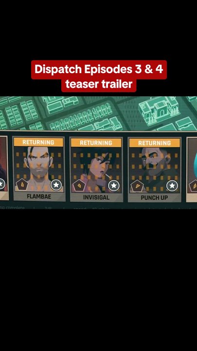 Are you playing Dispatch？ Episodes 3 and 4 will be available October 29 at 9am PST! #dispatch #ign