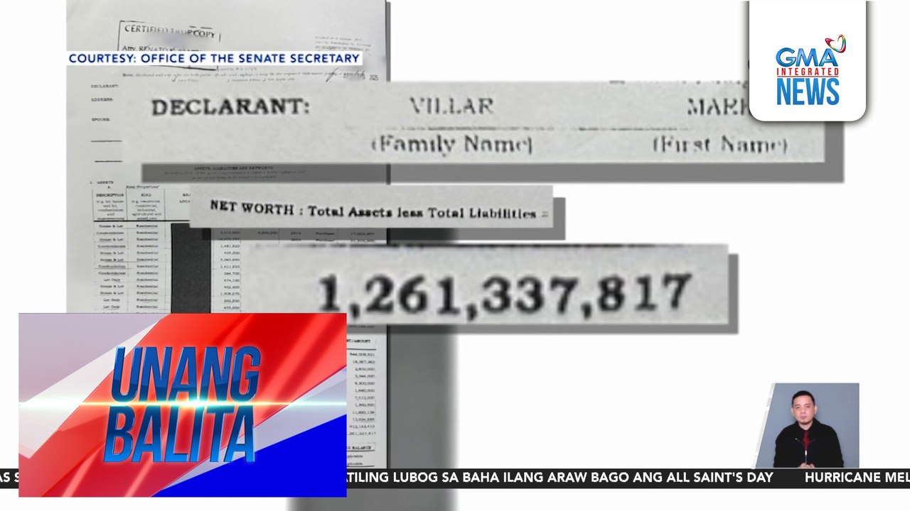 21 senador, naglabas na ng kanilang mga SALN; Sen. Mark Villar, may pinakamataas na net worth | Unang Balita