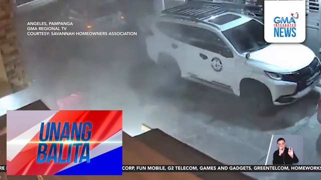 Huli-cam – Granada, inihagis ng riding-in-tandem sa tapat ng isang bahay; ilang sasakyan, napinsala | Unang Balita