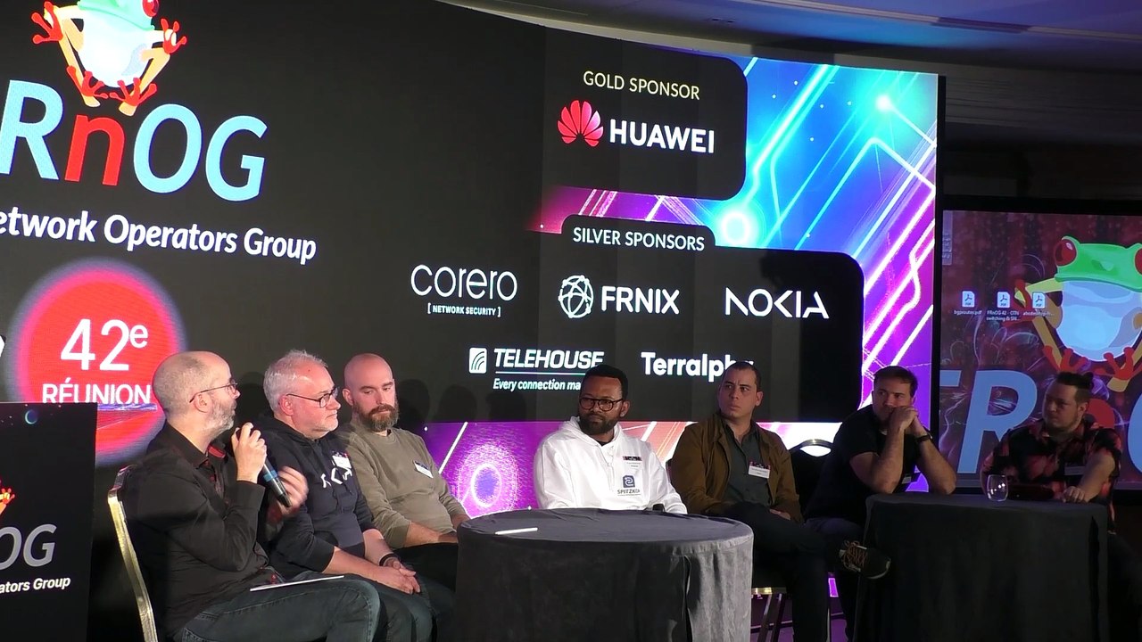 FRnOG 42 - Table-Ronde : Infrastructure Automation
