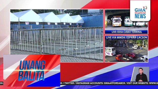 Ilang bibisita sa mga puntod, inagahan ang pagpunta sa Manila North Cemetery para makaiwas sa siksikan | Unang Balita