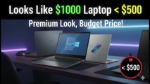 5 Laptops That Feel Premium But Cost Under $500 💰 (2026 Edition)