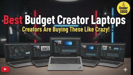 👉 Best Budget Laptops for YouTubers & Creators in the USA 🎥💻 (2026 Edition)