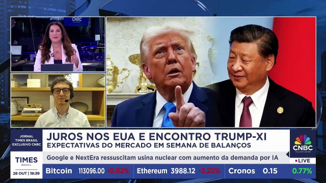Mercado em alerta: Juros dos EUA, Trump e Xi movimentam investimentos