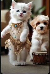 Dancing Cat Steals the Show! 😺💃