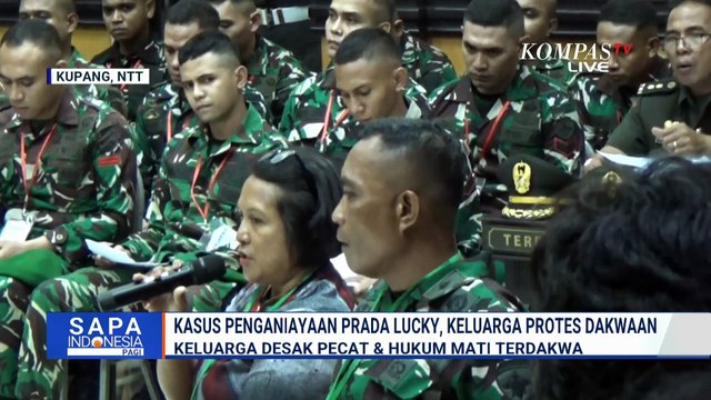 Kasus Penganiayaan Prada Lucky: Keluarga Protes Dakwaan, Minta Pelaku Dipecat dan Hukum Mati