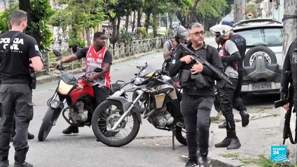 Al menos 64 muertos tras operativo policial en favelas de Río de Janeiro