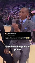 Reggie Miller makes it clear he’s all in on the Knicks