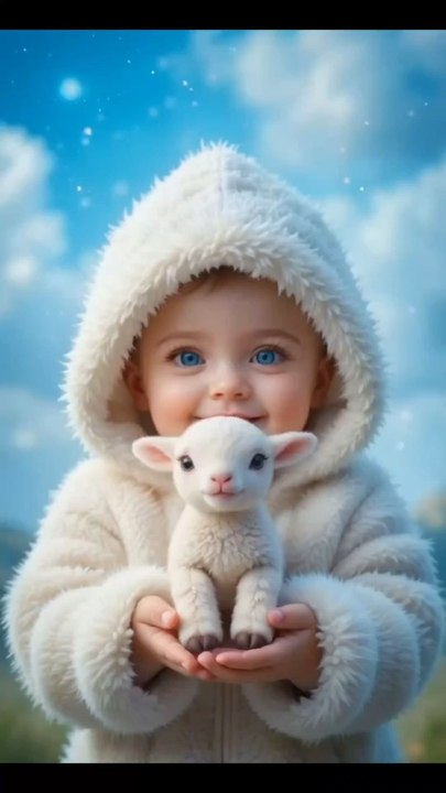 adorable babies with tiny companions