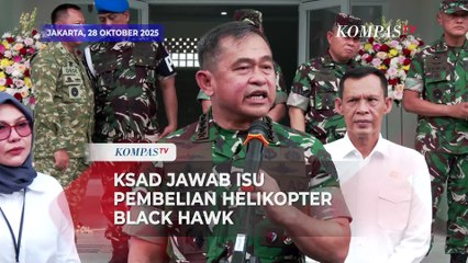 KSAD Jenderal Maruli Simanjuntak Jawab Isu Pembelian Helikopter Black Hawk TNI