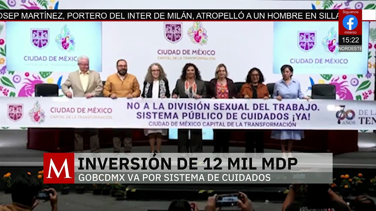 En la Ciudad de México, Clara Brugada presenta el nuevo Sistema Público de Cuidados