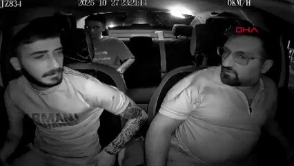 Taksiciye darp kamerada