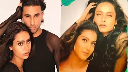Orry Nysa Devgan Photoshoot:19 Years बाद Kajol Rekha Iconic Look Recreates Video, Public Reaction