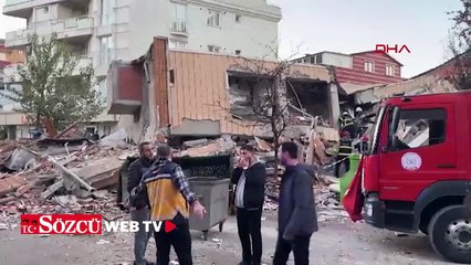 Gebze'de 6 katlı bina çöktü: 5 kişilik aile enkaz altında iddiası!