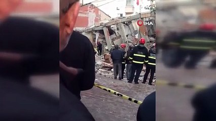 Gebze’de bina çöktü: Çok sayıda ekip sevk edildi