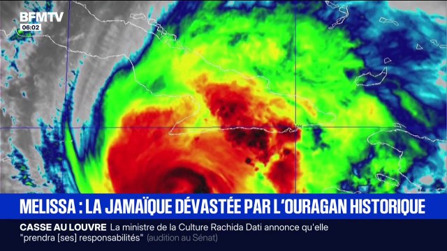 Ouragan Melissa: la tempête provoque des dégâts considérables en Jamaïque et se dirige maintenant vers Cuba