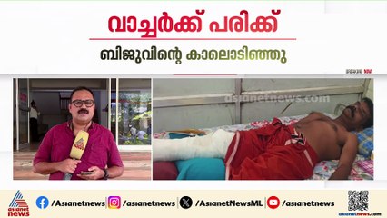 കാട്ടാനയെ തുരത്താൻ ശ്രമിക്കുന്നതിനിടെ വനം വകുപ്പ് വാച്ചർക്ക് പരിക്ക്