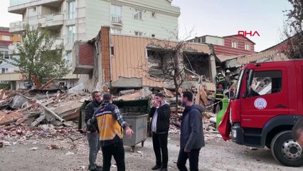 Gebze'de 6 katlı bina çöktü