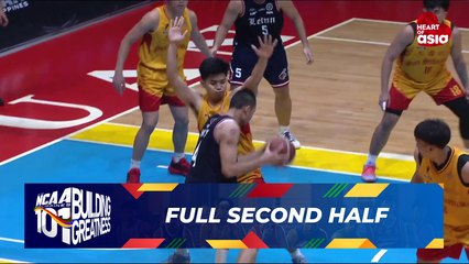 FULL SECOND HALF - SSC-R Golden Stags vs Letran Knights | NCAA Season 101